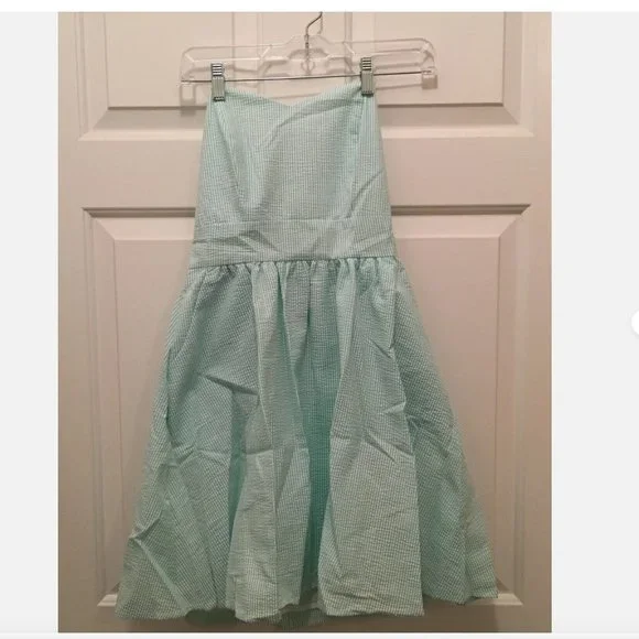 Lauren James | Dresses | Nwt Lauren James Womens Savannah Seersucker Green White Strapless Dress Xs | Poshmark Lauren James | Dresses | Nwt Lauren James Womens Savannah Seersucker Green White Strapless Dress Xs | Poshmark